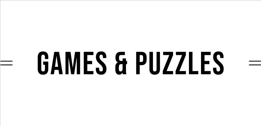 Games & Puzzles