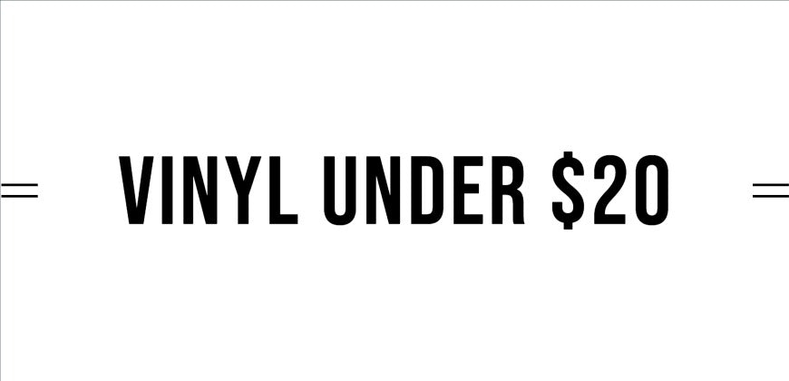 Vinyl Under $20