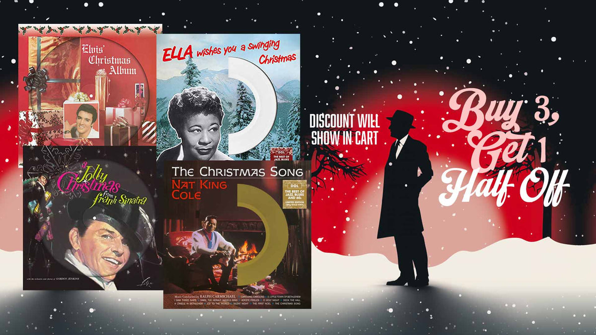 Buy 3 Christmas Vinyl, Get 1 Half Off