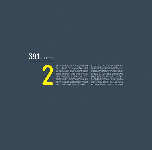 VA - 391 Selezione 2 | Vinyl