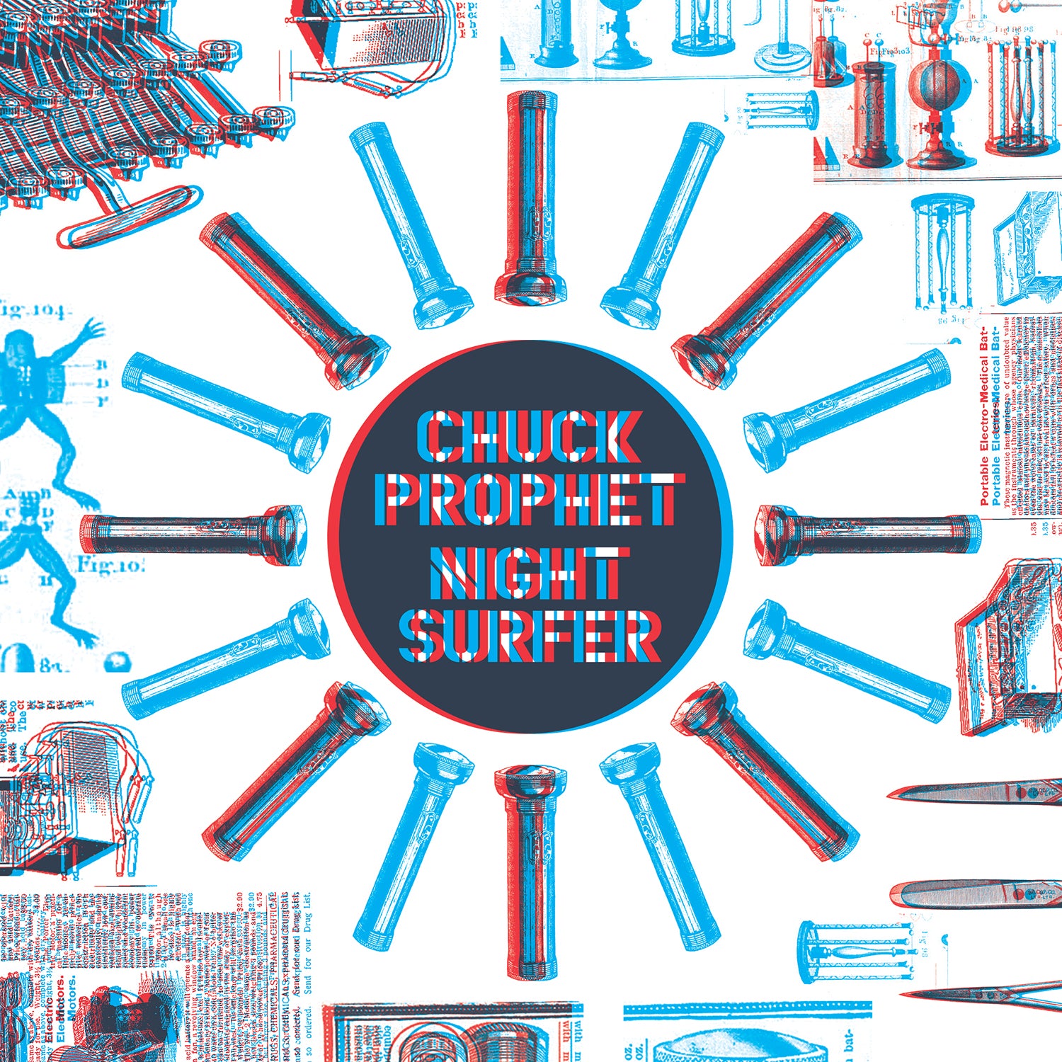 Chuck Prophet | 3D Night Surfer 7" Singles Collection | Vinyl