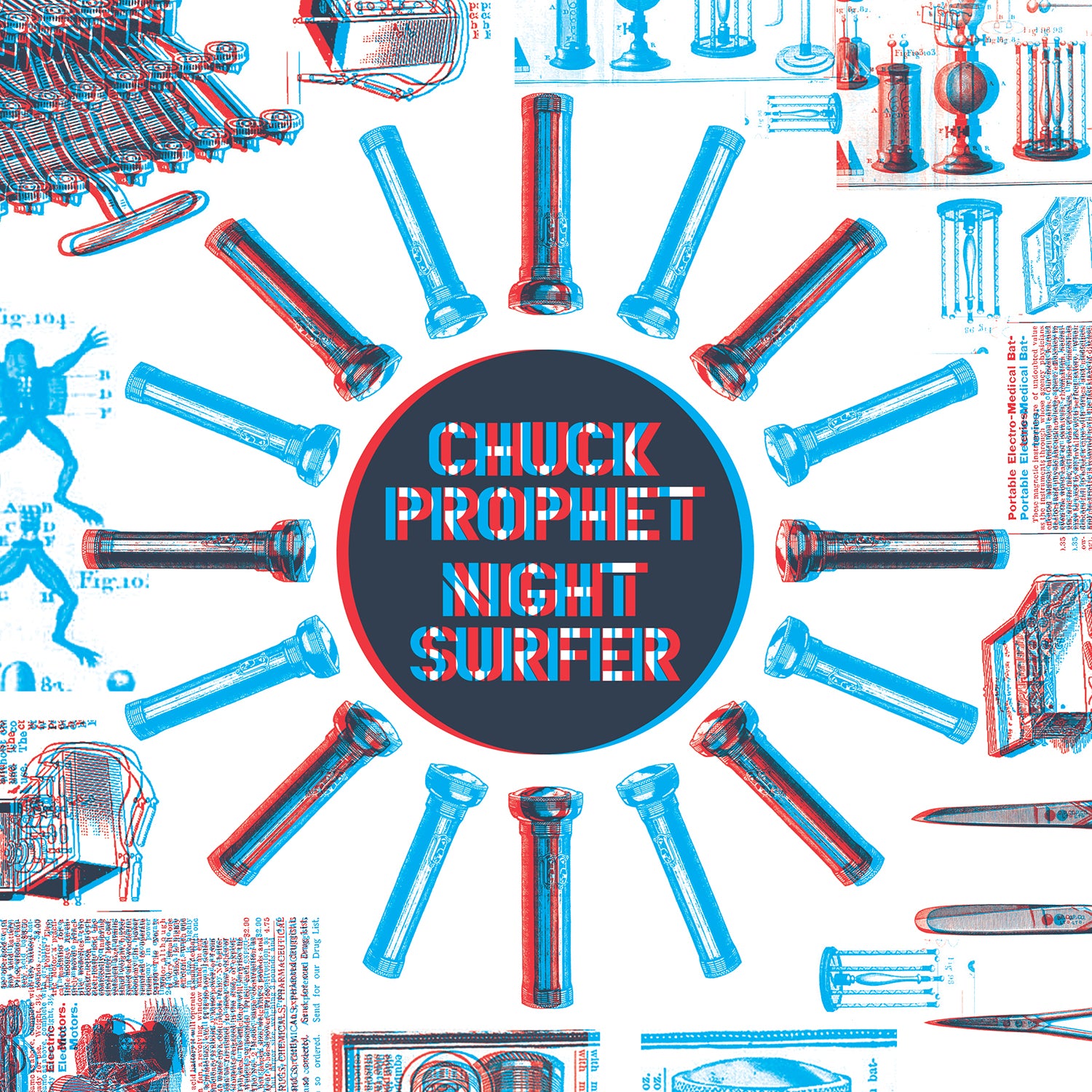 Chuck Prophet - 3D Night Surfer 7" Singles Collection | Vinyl