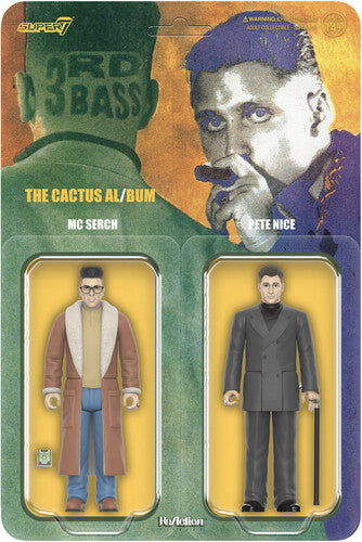 3rd Bass | Super7 - 3rd Bass - Reaction Figures - 3rd Bass (2 Pack) (Collectible, Figure, Action Figure) | Action Figure