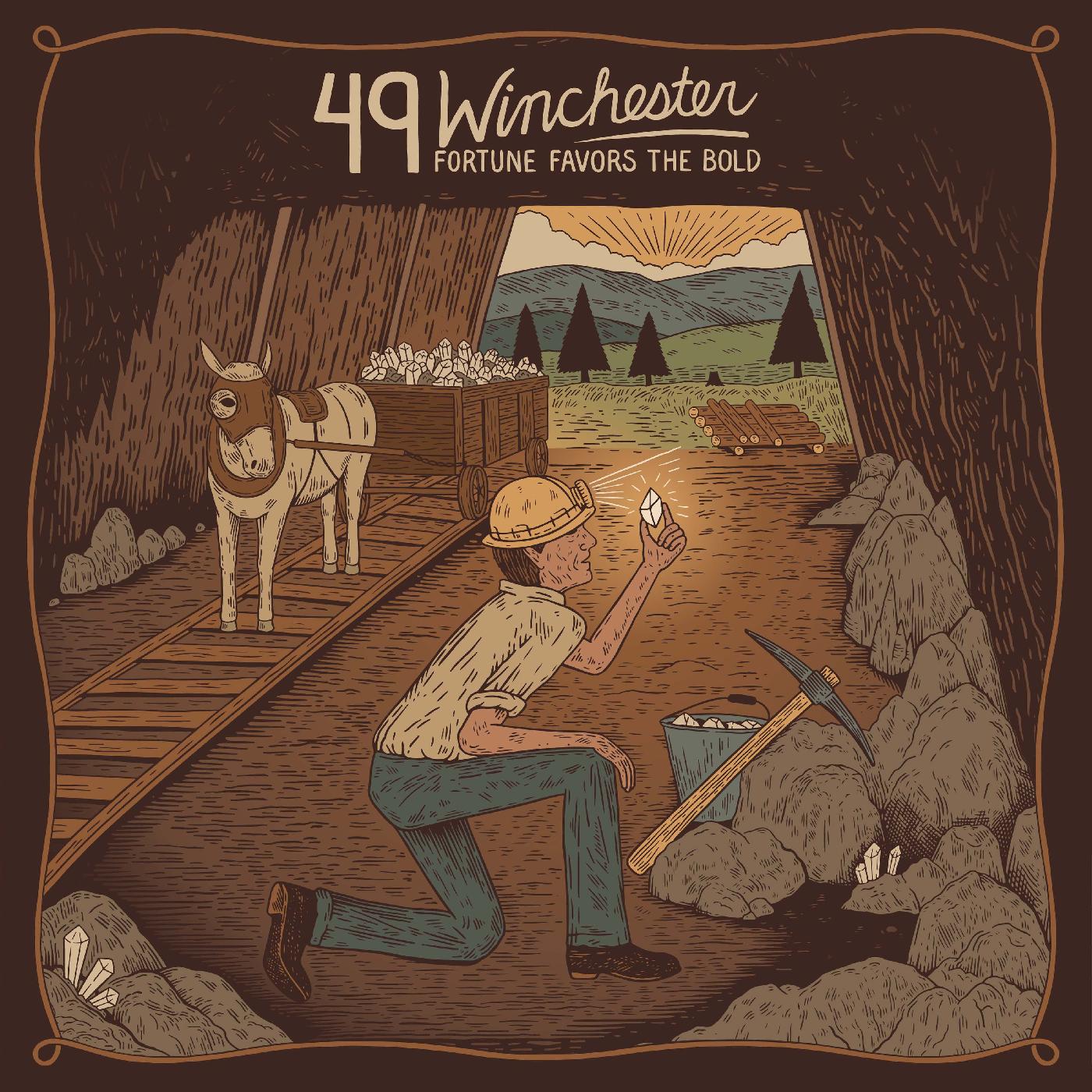 49 Winchester | Fortune Favors The Bold (Indie Exclusive Translucent Orange Vinyl) | Vinyl