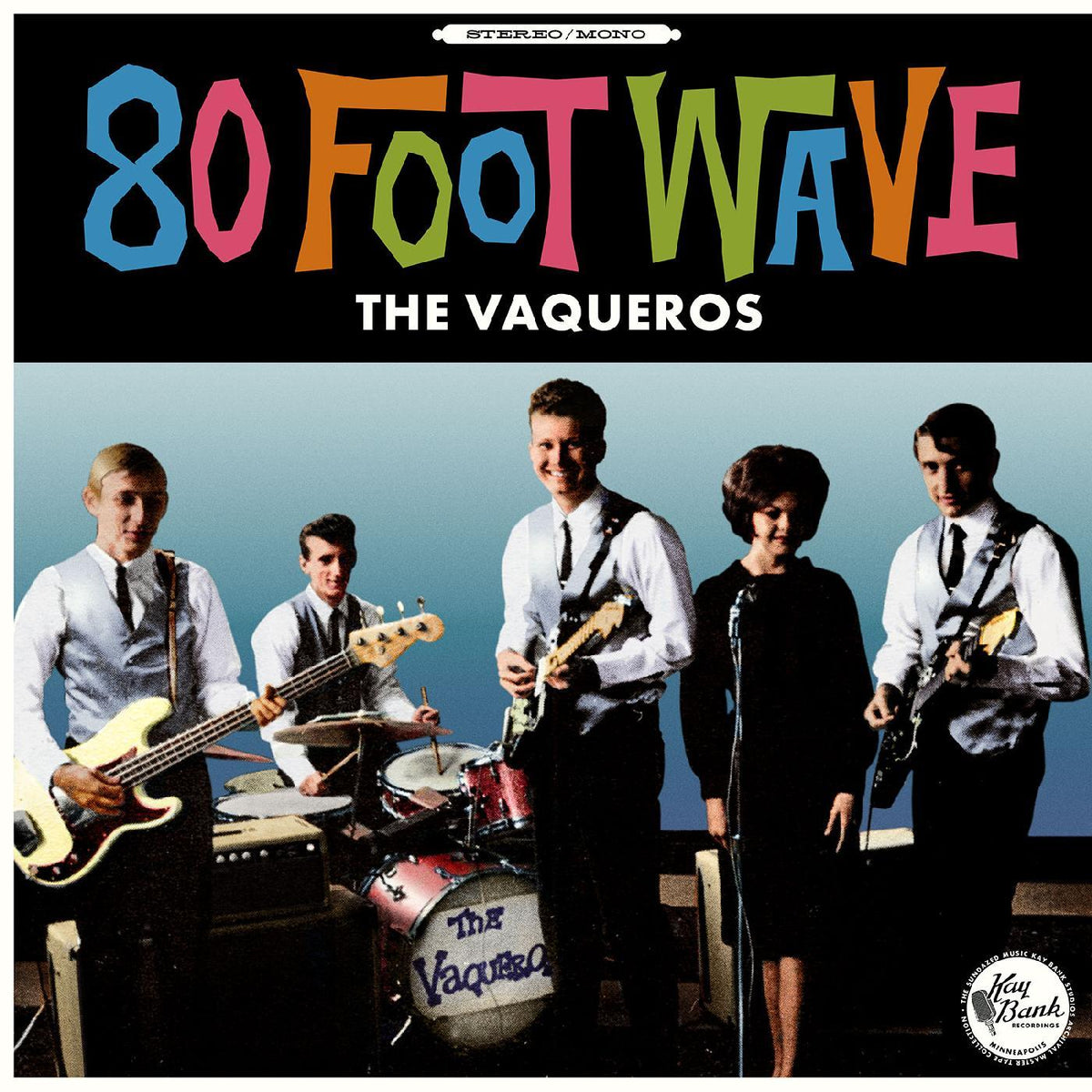 The Vaqueros - 80 Foot Wave | CD