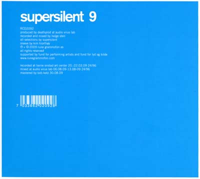 SUPERSILENT - 9 | CD