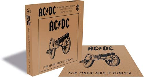 AC/DC | FOR THOSE ABOUT TO ROCK (500 PIECE JIGSAW PUZZLE) | Puzzle