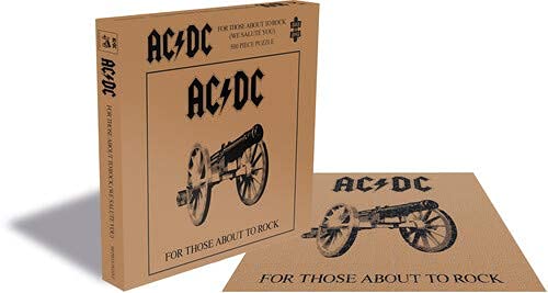AC/DC - FOR THOSE ABOUT TO ROCK (500 PIECE JIGSAW PUZZLE) | Puzzle