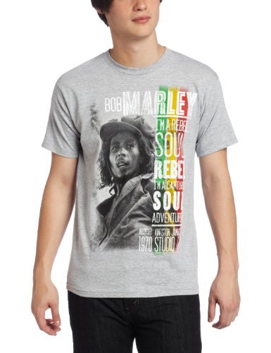 Bob Marley - Marley Short Sleeve Soul Rebel T-Shirt | Apparel