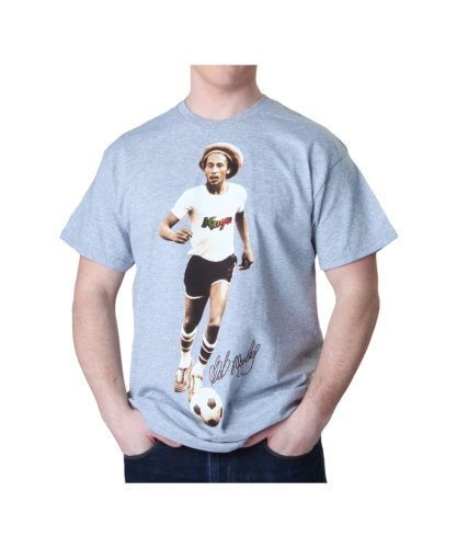 Bob Marley - Rockabilia Bob Marley Kaya Soccer Slim Fit T-Shirt X-Large | Apparel