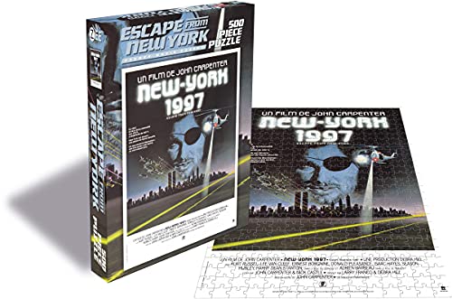 ESCAPE FROM NEW YORK - FRENCH MOVIE POSTER (500 PIECE JIGSAW PUZZLE) | Puzzle
