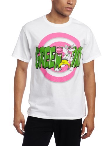 Green Day - Green Day Rat Men'S T-Shirt, White, X-Large | Apparel