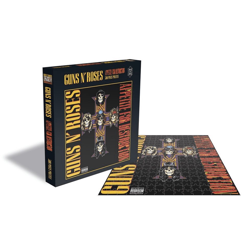 Guns N' Roses - Appetite For Destruction 2 (500 Piece Jigsaw Puzzle) |