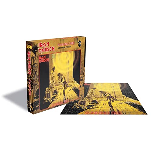 IRON MAIDEN - RUNNING FREE (500 PIECE JIGSAW PUZZLE) | Puzzle