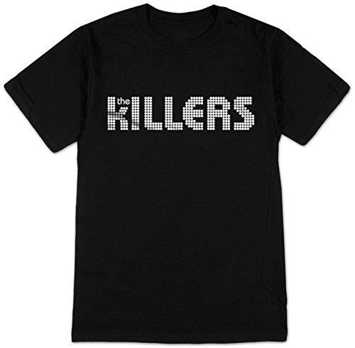 Killers - Men'S Killers White Logo Shirt, Black, Large | Apparel