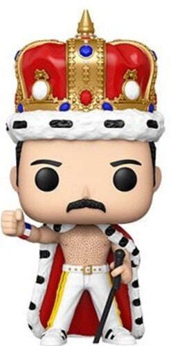 Queen - FUNKO POP! ROCKS: Queen- Freddie Mercury King | Collectibles