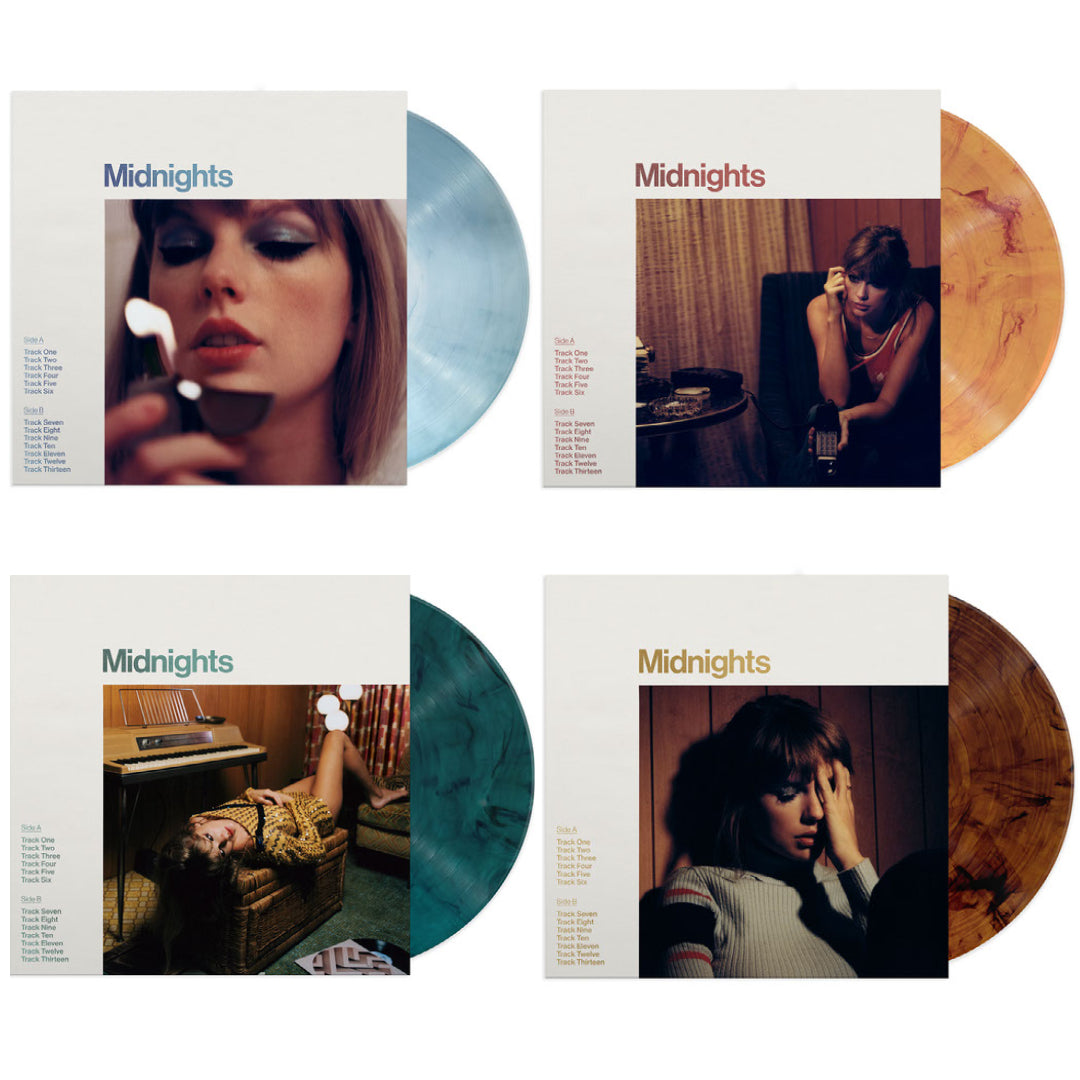 Taylor Swift - Taylor Swift | Midnights (Bundle) | Collect All 4 / Completed Clock | Vinyl