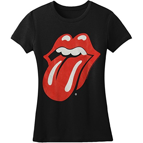 The Rolling Stones - Rolling Stones Classic Tongue Girls Jr Black | Apparel