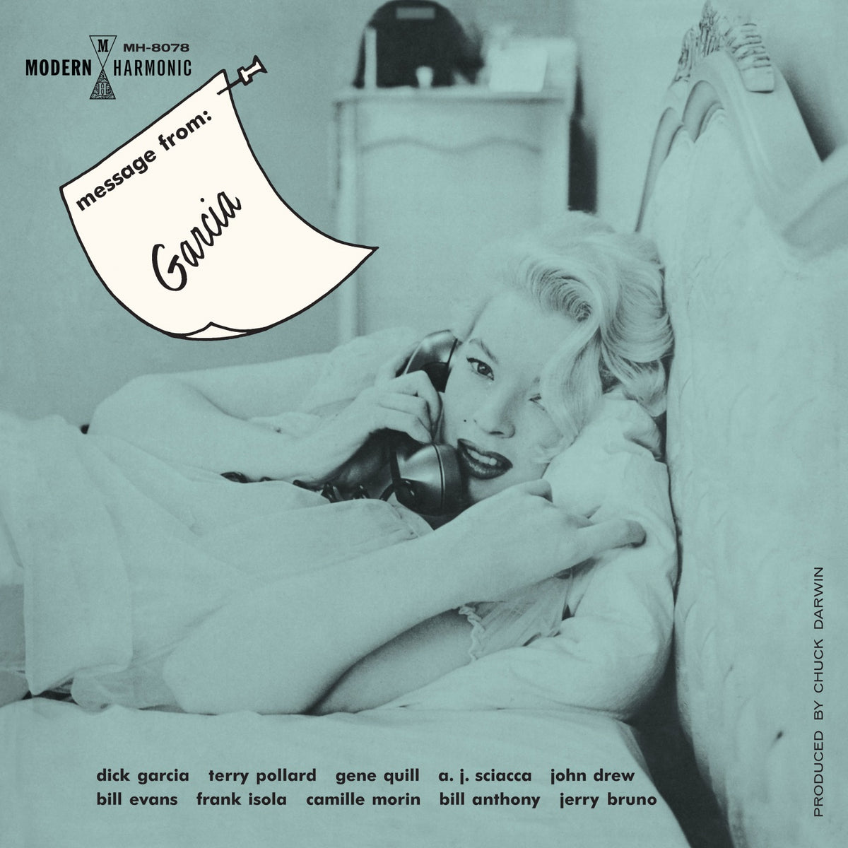 Dick Garcia - A Message From Dick Garcia (LIGHT BLUE TRANSLUCENT VINYL) | Vinyl
