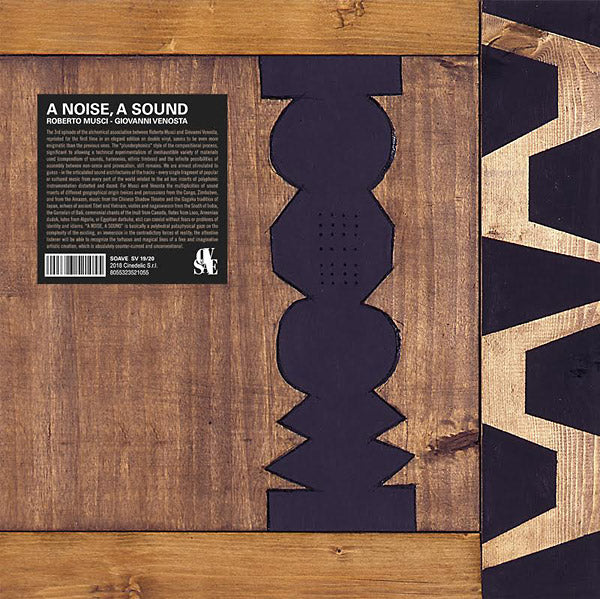 ROBERTO MUSCI/GIOVANNI VENOSTA - A Noise, A Sound | Vinyl