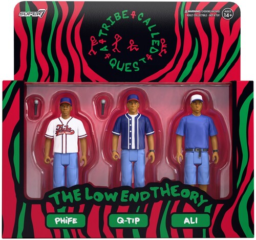 A Tribe Called Quest - A Tribe Called Quest - ReAction Figures Wv2 - The Low End Theory (3-Pack) (Action Figure, Collectible) | Action Figure