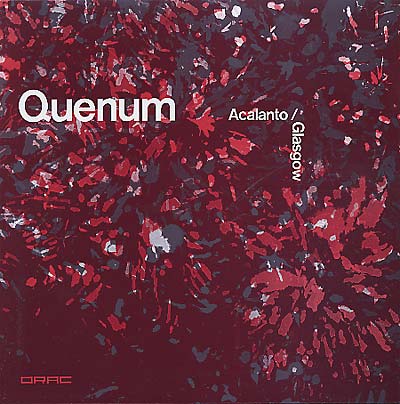 QUENUM - Acalanto/Glasgow | Vinyl