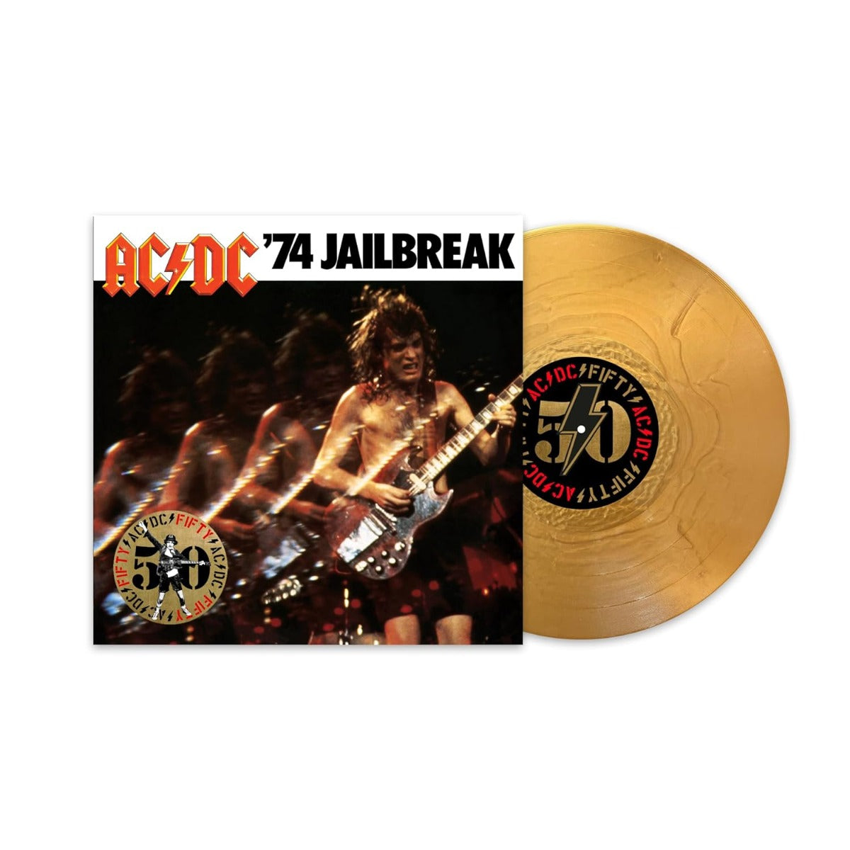 AC/DC - '74 Jailbreak (50th Anniversary Edition, Gold Color Vinyl) | Vinyl