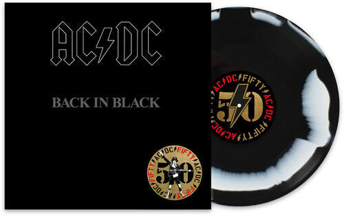 AC/DC - Back In Black: 50th Anniversary (Limited Edition, Black & White Marble Colored Vinyl) | Vinyl