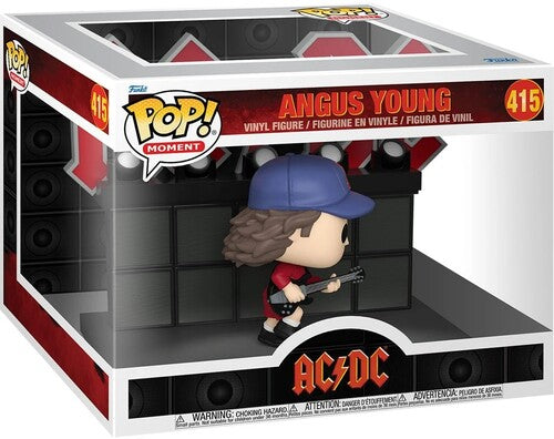 AC/DC - FUNKO POP! Moments: AC/DC - Angus Young (Dance) (Large Item, Vinyl Figure) | Action Figure