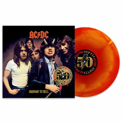 AC/DC - Highway To Hell: 50th Anniversary (Limited Edition, Hellfire Marble Colored Vinyl) | Vinyl