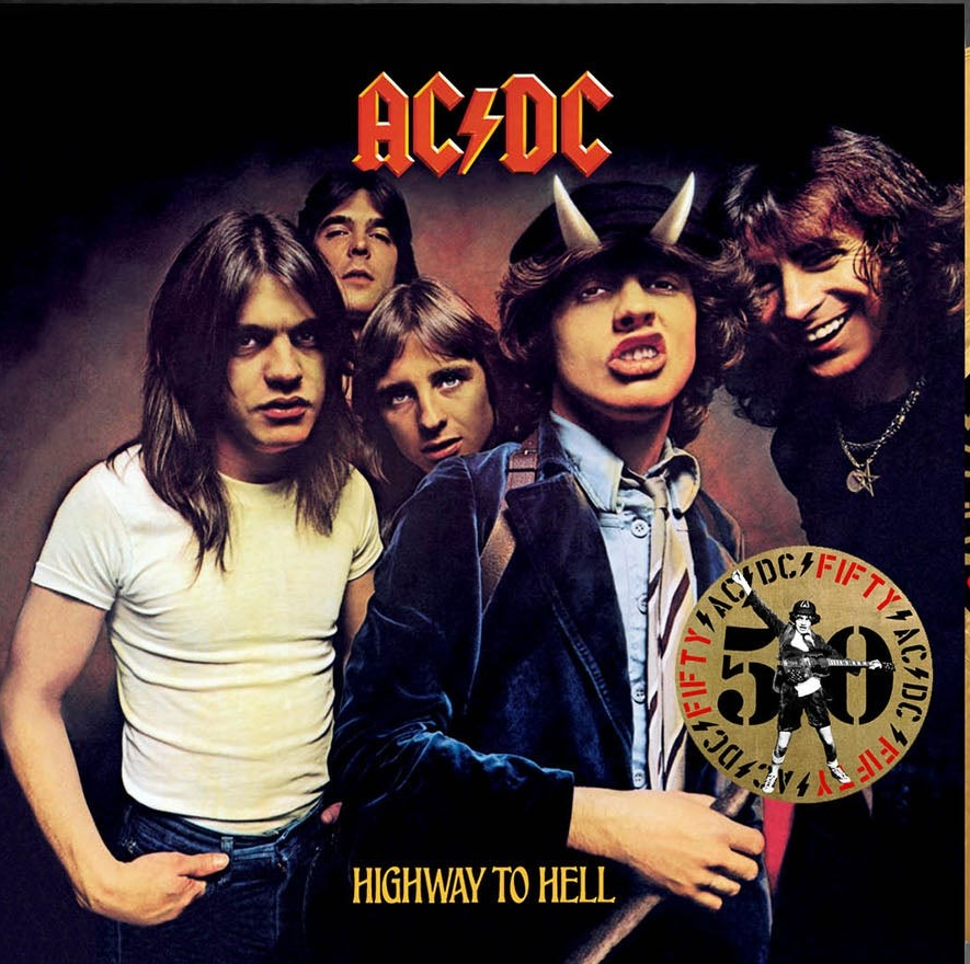 AC/DC | Highway To Hell: 50th Anniversary (Limited Edition, Hellfire Marble Colored Vinyl) | Vinyl