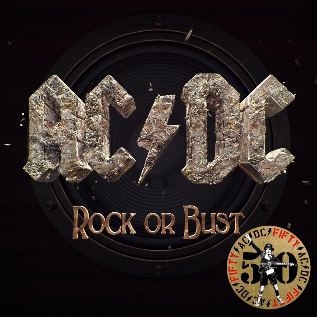 AC/DC | Rock Or Bust (50th Anniversary Edition, Gold Color Vinyl) | Vinyl - 0