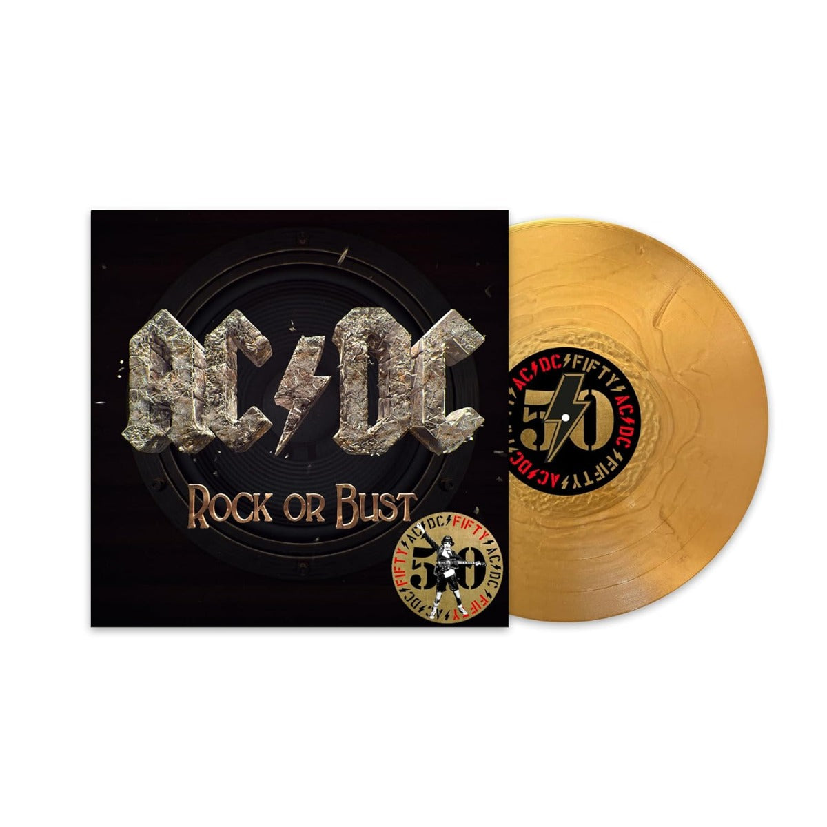 AC/DC | Rock Or Bust (50th Anniversary Edition, Gold Color Vinyl) | Vinyl