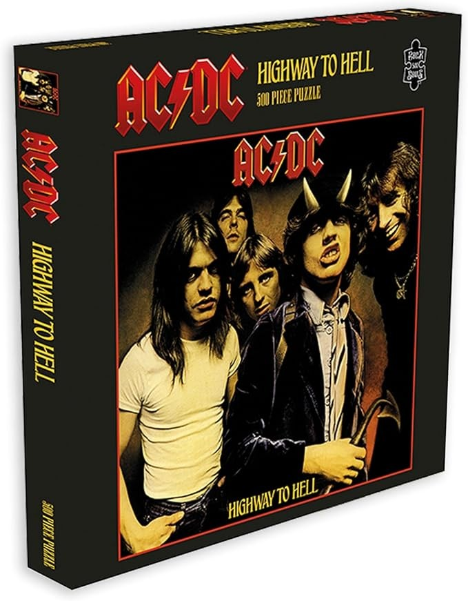 AC/DC - RockSaws - AC/DC Highway To Hell (500 Piece Jigsaw Puzzle) | Puzzle