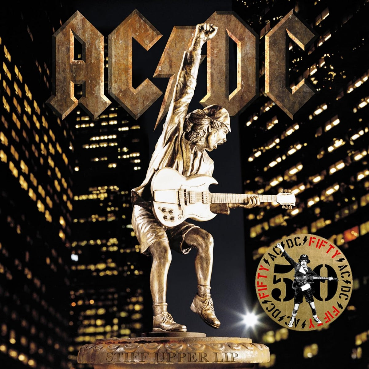 AC/DC | Stiff Upper Lip (50th Anniversary Edition, Gold Color Vinyl) | Vinyl - 0