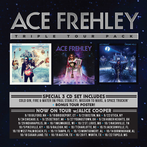 Ace Frehley - Triple Tour Pack/ Limited Box w/ Poster (Poster, Limited Edition) | CD