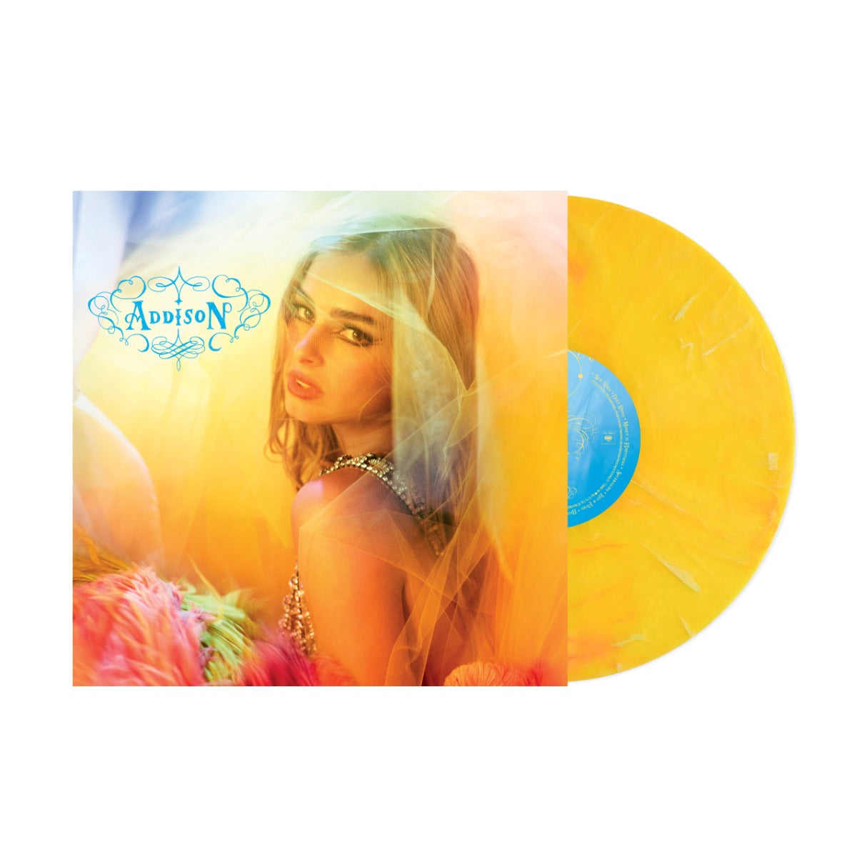 Addison Rae - Addison (Yellow Marble Vinyl) | Vinyl