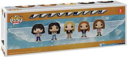 Aerosmith | FUNKO POP! ROCKS: Aerosmith - 5Pack (Large Item, Vinyl Figure) | Action Figure