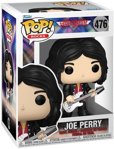 Aerosmith | Funko POP! Rocks: Aerosmith - Joe Perry (Action Figure, Collectible) | Action Figure