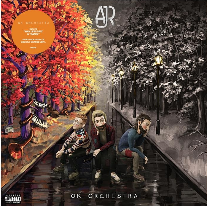 AJR - Ok Orchestra (Ghostly Orange Color Vinyl) | Vinyl