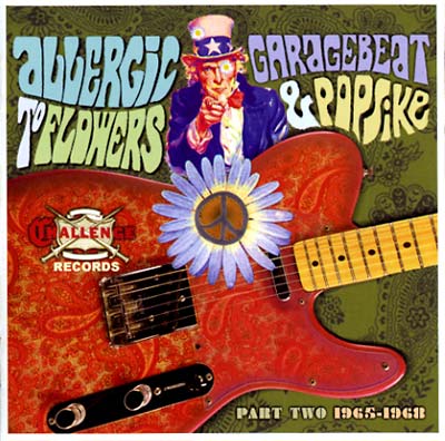 VA - Allergic to Flowers: Garage Beat & Popsike - Part 2 1965-68 | CD