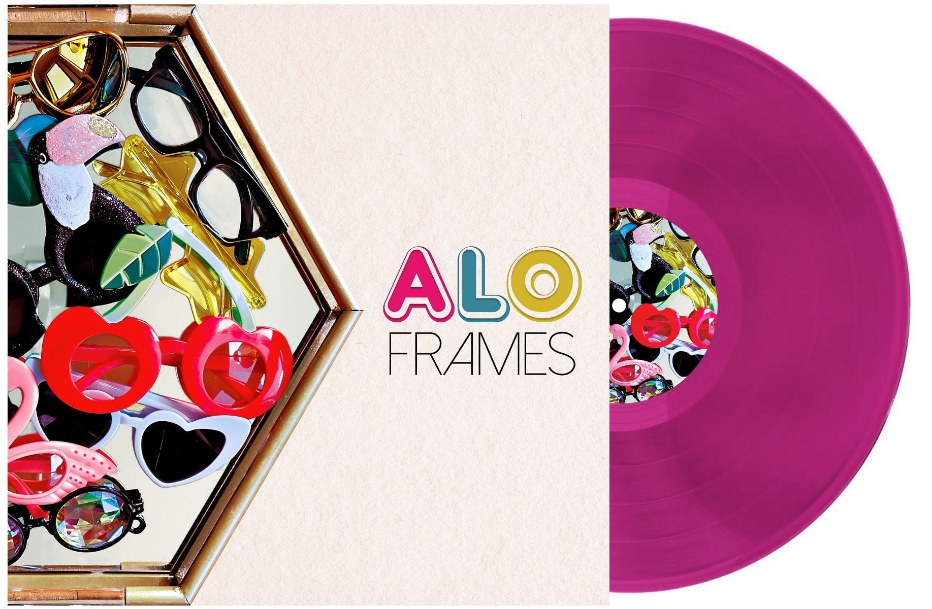 Alo - Frames (Indie Exclusive, Limited Edition, Neon Jazzberry Colored Vinyl) | Vinyl
