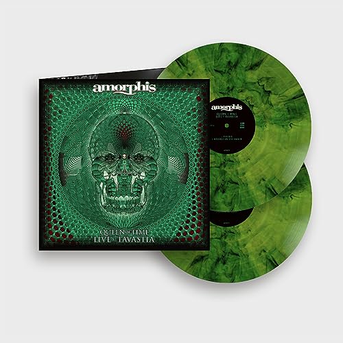 Amorphis | Queen Of Time (Live At Tavastia 2021) 2LP in gatefold (green marbled) | Vinyl