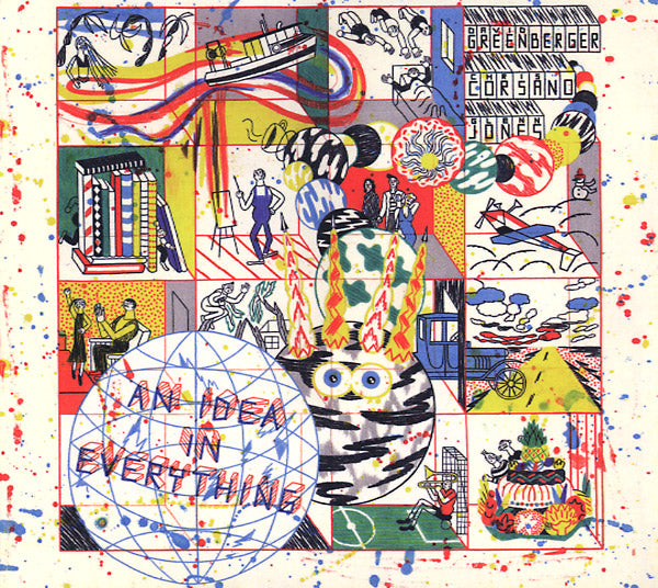 DAVID GREENBERGER/GLENN JONES/CHRIS CORSANO - An Idea In Everything | CD