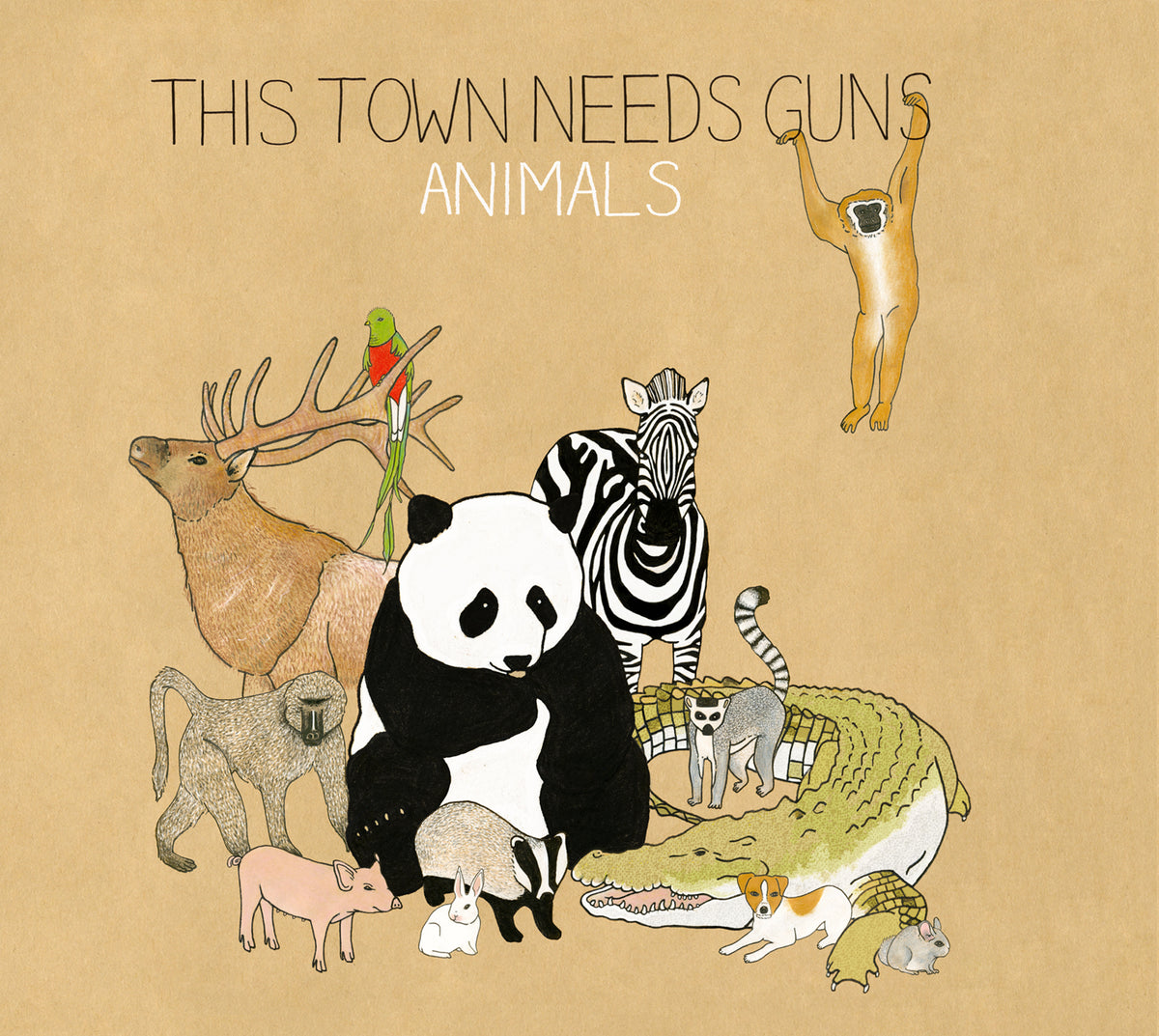 This Town Needs Guns - Animals | CD