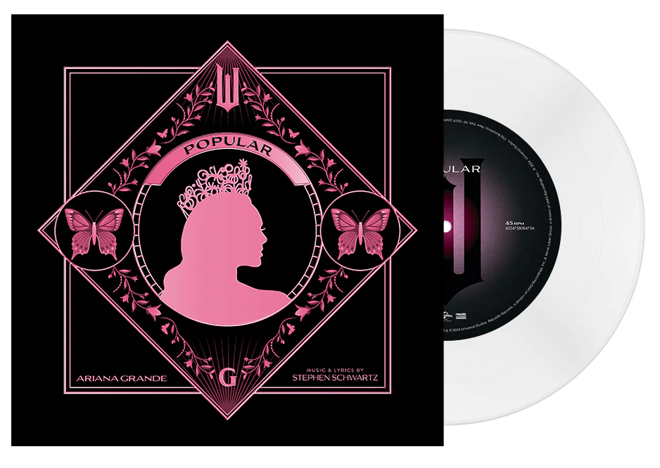 Ariana Grande | Popular (Wicked: The Soundtrack) (Limited Edition, Clear Vinyl) (7" Single) | Vinyl