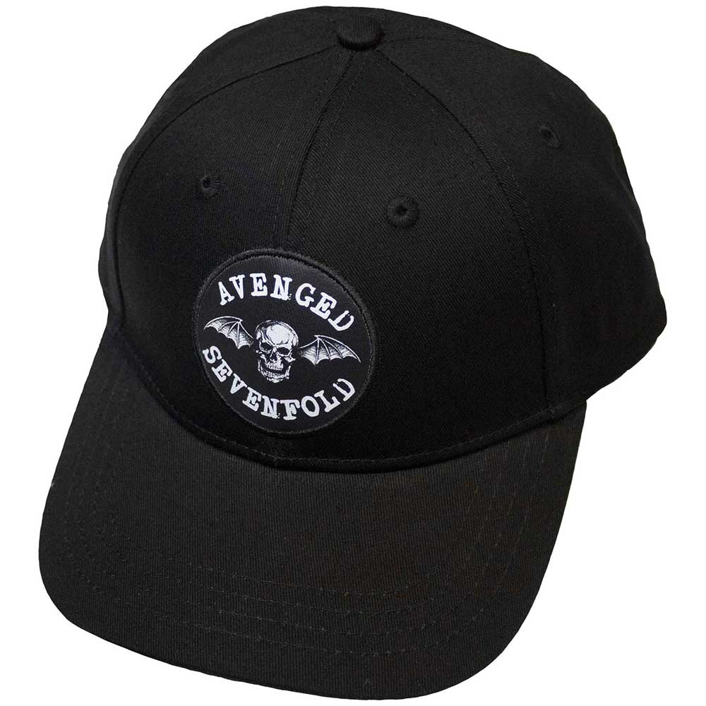 Avenged Sevenfold - Deathbat Crest Unisex Baseball Cap - (Black) | Hat Black