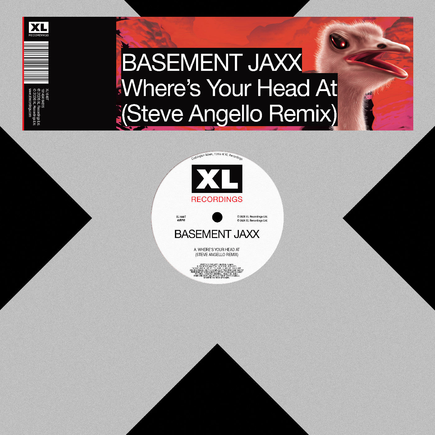 Basement Jaxx - Where'S Your Head At (Steve Angello Remix) | Vinyl