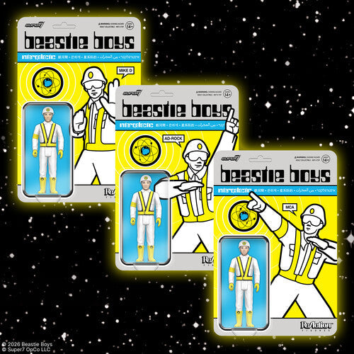 Beastie Boys - Super7 - Beastie Boys - ReAction Figures Wv4 - MCA (Intergalactic Crossing Guard) (Collectible, Action Figure) | Action Figure