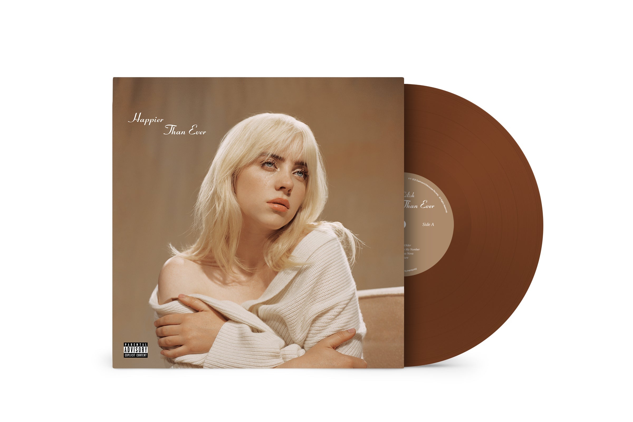 Billie Eilish - Happier Than Ever (Colored Vinyl, Brown, Indie Exclusive) (2 Lp's) | Vinyl